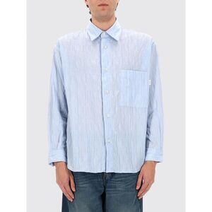 Amish Shirt Men Gnawed Blue